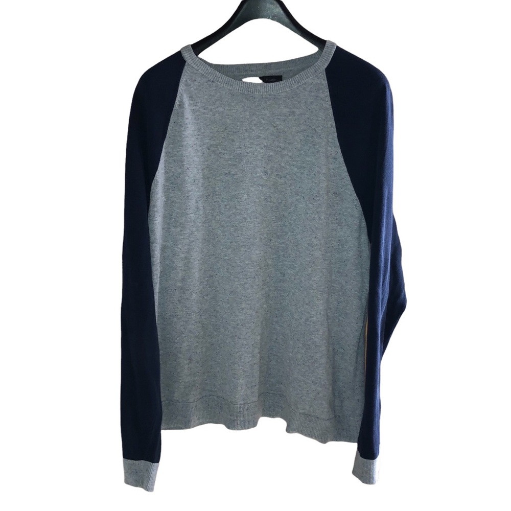 rag & bone 100% Cotton Raglan Sleeve Crewneck Sweater